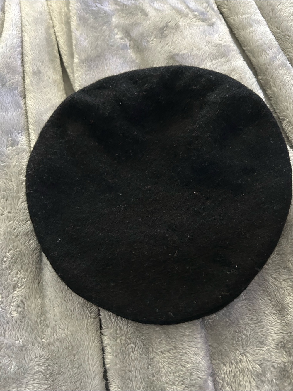 Black Wool Blend Hat by The Cap